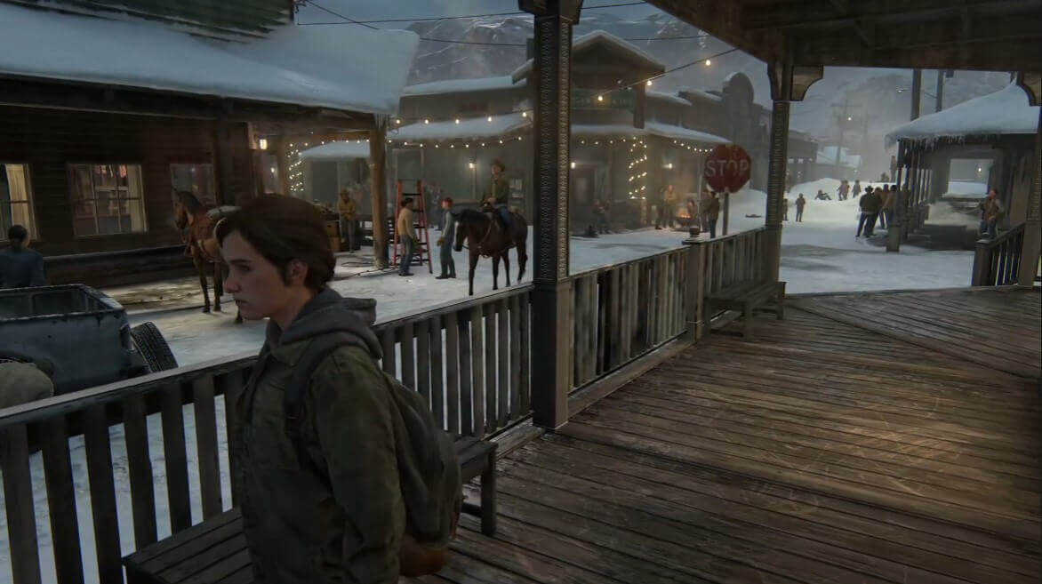 The Last Of Us Part II - геймплей игры на PlayStation 4